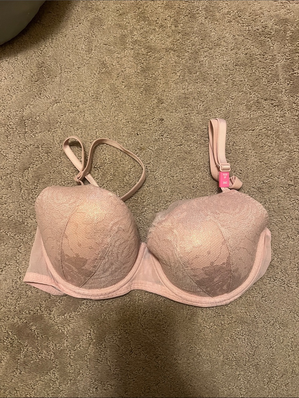 Victoria’s Secret Pink lace push-up bra BRAND NEW